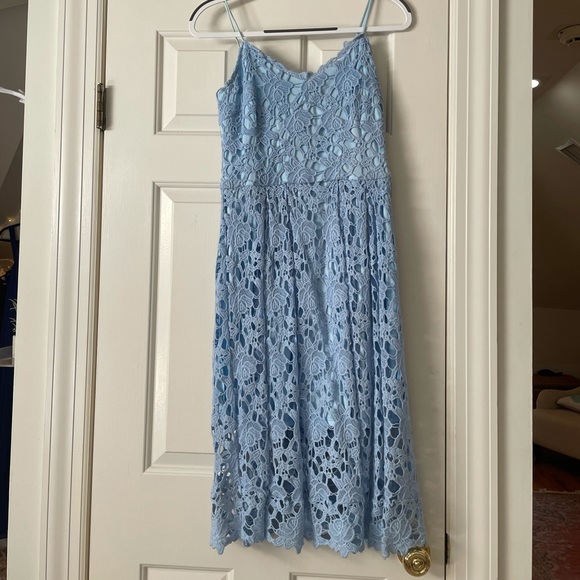 Alexia Admor Blue Lace Dress US M Alexia Admor Blue Lace Dress US M